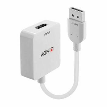 Conversor HDMI 18G a DisplayPort 1.2 de 0.095 m, Macho a Hembra, Compatible con 4K UHD