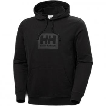 Helly Hansen Men's HH Box Organic Cotton Hoodie Black XL