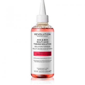 Tónico Exfoliante Multi-Ácidos AHA & BHA de Revolution Skincare - 200 ml