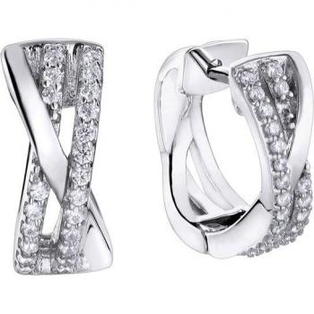 Pendientes Pretty Jewels Mini Aros Cruzados