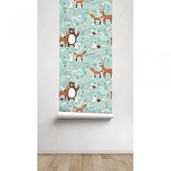 Papel Pintado Infantil Ciervo - Rollo 55 x 250 cm