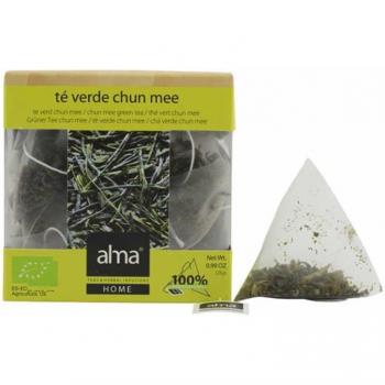 Alma Home Té Verde Chun Mee Ecológico 15 Pirámides 30g