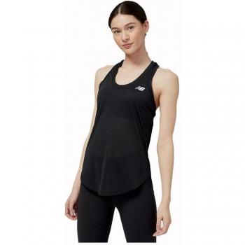 Camiseta de Tirantes Mujer New Balance Accelerate Negro