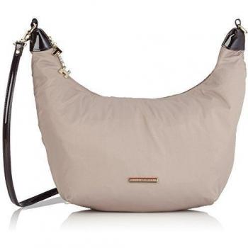 Tommy Hilfiger Chico Small Hobo - Bolso hobo para mujer, color dark funghi/ coffee bean, talla única