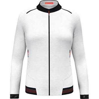 Chaqueta Fleece Salewa Pedroc 2 Polarlite Blanca Mujer - Talla XL