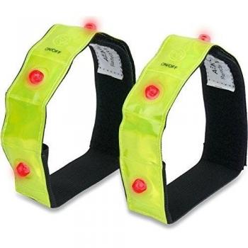 Linterna frontal LED Linterna con luz roja - super brillante, ligero y cómodo, fácil de usar - Ideal para Correr, de espera, Camping, lectura, Senderismo, Niños, DIY & más, Top-Pro-XT