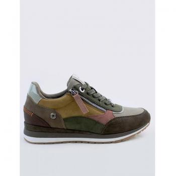 Zapatilla de Mujer Refresh 171401 Multicolor/Nude con Cremallera Talla 39