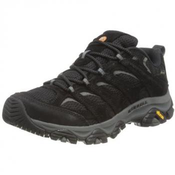 Merrell Zapatillas de Senderismo Moab 3 Goretex, color negro y gris oscuro, talla 47 EU