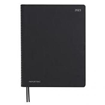Agenda Anual 2023 Flex-o A5 Negra Vista Semanal