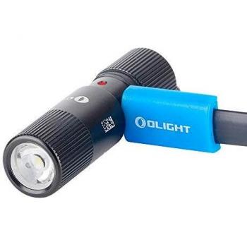OLIGHT I1R 2 EOS Linterna Pequeña Mini Linterna LED Linterna Recargable 13 g 150 Lúmenes Max.6 Horas Autonomía IPX8 Impermeable para Camping Ciclismo,Linterna Niños,con Cable Micro-USB,Negro