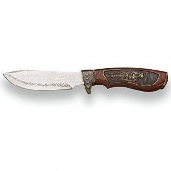Cuchillo de decoración Joker con estuche , tamaño total de 24,5 cm, hoja de 12 cm, JKR0262
