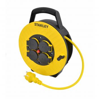 Stanley alargador de cable enrollable 7,5m 3x1,5mm IP44