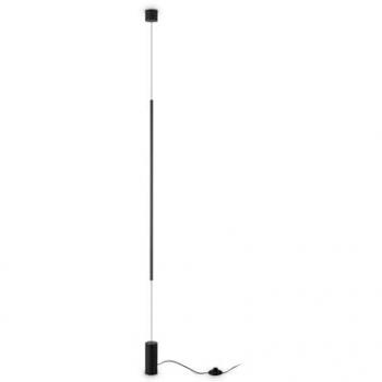 Lámpara de Pared Filo Negra LED Integrada 3000K No Regulable