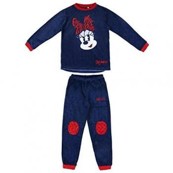 Artesania Cerda Pijama Largo Poly Minnie Conjuntos, Azul