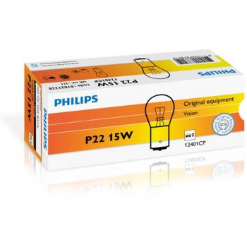 Bombilla Coche Stop P22 Philips 12V 15W Lámpara Vision