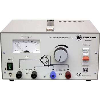 Fuente de Alimentación de Laboratorio Statron 5311.1, Ajustable 0-30V, 10A, 300W, 2 Salidas