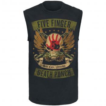 Five Finger Death Punch Locked & Loaded Camiseta Tirantes Negro XL