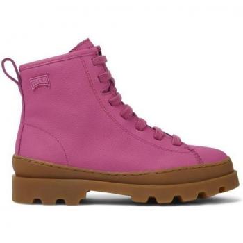 Botas de niña Camper modelo Brutus en color rosa con suela a contraste