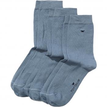 Tom Tailor - Calcetines infantil, pack de 3, color azul