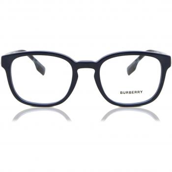 Burberry BE2344 EDISON 4076 Gafas Recetadas para Hombre Azules con lentes de prescripción, diseño moderno y elegante, tamaño 51