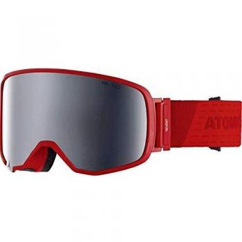 Atomic Revent L FDL HD AN5105450 Gafas de esquí All-mountain, todo tipo de luminosidad, montura grande, tecnología Live Fit, construcción FDL, lente stereo HD, unisex adulto, talla única, rojo/plata