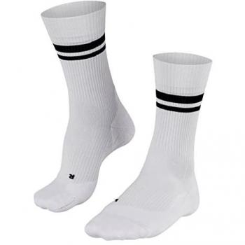 Falke TE4 Classic Men's Tennis Socks - White, Size 42-45