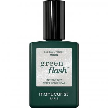 Laca de uñas Manucurist Green Flash Moon 15ml - Instant Dry, Extra Long Wear