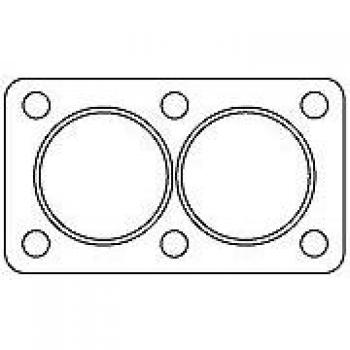 Junta de escape HJS 83 14 1977, compatible con OPEL