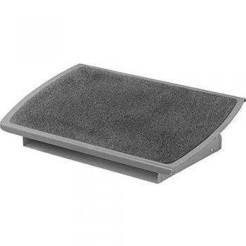 3M FR430CB Reposapiés Regulable de 10.16 a 12.7 cm, presentación Oficina, Poliéster, Negro