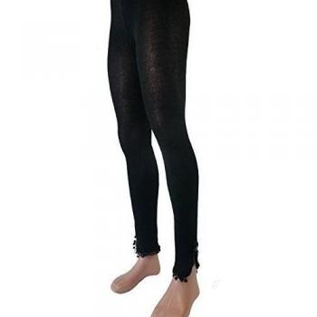 Leggings Mujer Fantasie con encaje 80 EL - Negro, L/XL=40/42-42/44