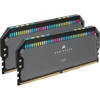 Corsair Dominator Platinum RGB DDR5 6000MHz 64GB 2x32GB CL30 Gris Optimizado AMD