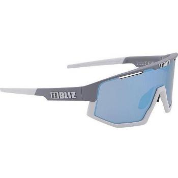 Bliz Fusion Sport Sunglasses - Matte Light Grey with Ice Blue Multi