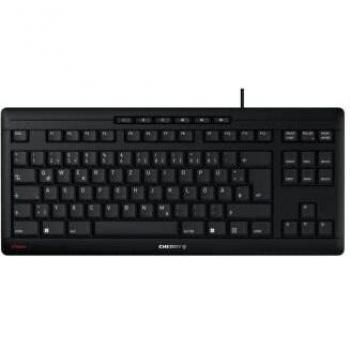 Teclado CHERRY STREAM TKL USB QWERTZ Alemán Inalámbrico Negro