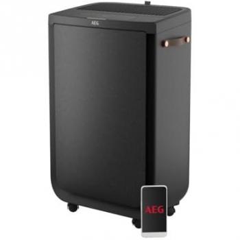 Purificador de Aire AEG Pure 7000, Filtro HEPA, Elimina 99.5% Bacterias, Capacidad hasta 70m2, 330 m3/h, Control Táctil y por Voz, Wi