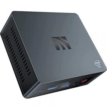 KUYIA Mini Desktop Computer, Mini PC Windows 10 8GB RAM 256GB SSD Intel Celeron J4205 Support 2.4G/5G