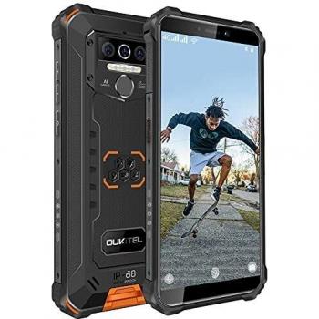 OUKITEL WP5 Pro Móvil Resistente, IP68 Telefono Movil Impermeable, Android 10.0 4G Batería Grande de 8000mAh Rugged Móvil, 4+64GB, 5.5'' HD+