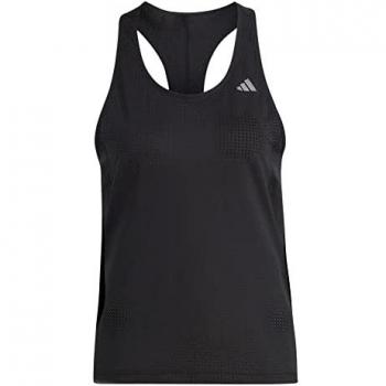 Camiseta de Tirantes Adidas Fast Tank para Mujer, Color Negro, Modelo HM4317, Talla L