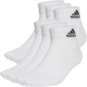 adidas Sportswear Ankle Socks 6P White/Black 13-14.5 unisex