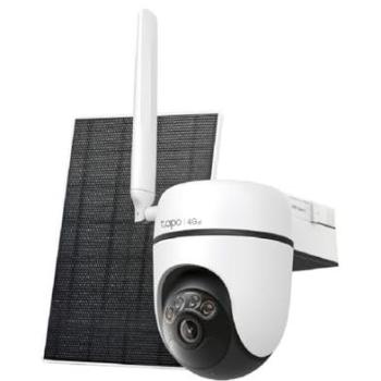 Cámara de Seguridad IP Exterior TP-Link Tapo C615G Kit 2K, Visión Nocturna a Color, Detección IA, Rotación 360º, Alimentada por Panel Solar