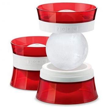 Zoku Molde de plástico rojo para helado