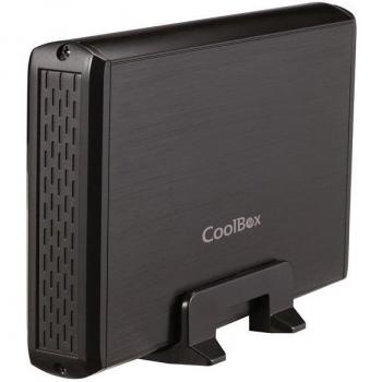 CoolBox SlimChase 3531 3.5 Carcasa de disco duro/SSD Negro - Disco duro en red