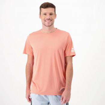 Camiseta de Manga Corta Adidas Run It para Hombre Color Naranja