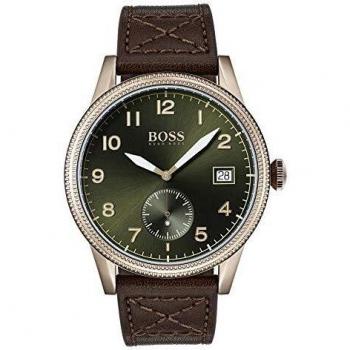 Hugo Boss Mens Analogue Classic Quartz Watch with Leather Strap 1513669