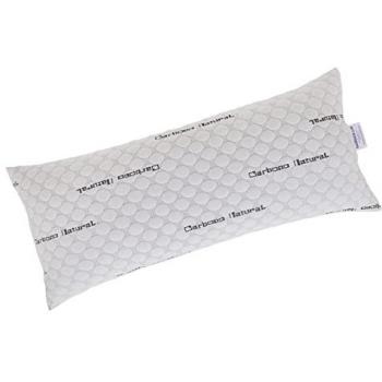 Almohada Viscoelástica Carbono Natural con Copos 100% - Firmeza Media-Alta, Tejido Strech (Todas las Medidas Disponibles)