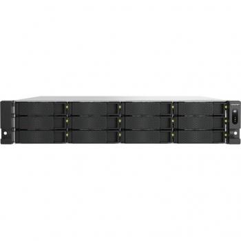 QNAP TS-H1277AXU-RP-R5-16G 2U 12-Bay External Storage Server with 16GB RAM