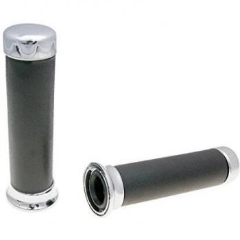 MANOPOLE NERE D.22MM L.145MM CHIUSE