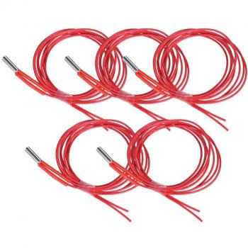 Aibecy 12V 40W 6 * 20Mm Calentador de Cartucho Extremo Único Calefaccion Tubo 1M  para Reprap Prusa I3 Anet Impresora 3D