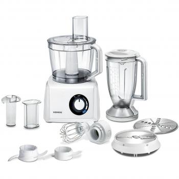 Siemens MK82010 - Procesador de alimentos compacto, color blanco