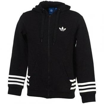 adidas Street Grp Fzh - Sudadera para hombre, color negro, talla XXL