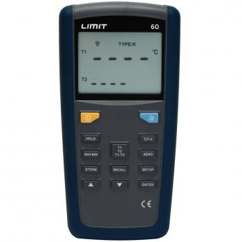 Termómetro Digital Limit 60 - Termómetro digital de precisión, rango de temperatura hasta 60°C, pantalla LCD, fácil lectura, diseño compacto y portátil, medición rápida en segundos